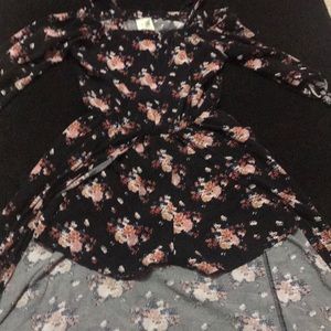 Romper with a tail attached to the shorts